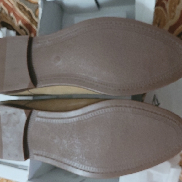 Mens tan suede shoes - Picture 3 of 4
